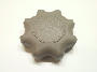 View Seat Adjustment Knob. Lifter Lever Seat (Front, DARK BROWN). Full-Sized Product Image
